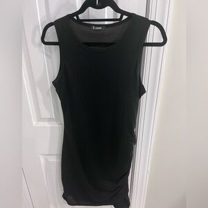 Black tank dress